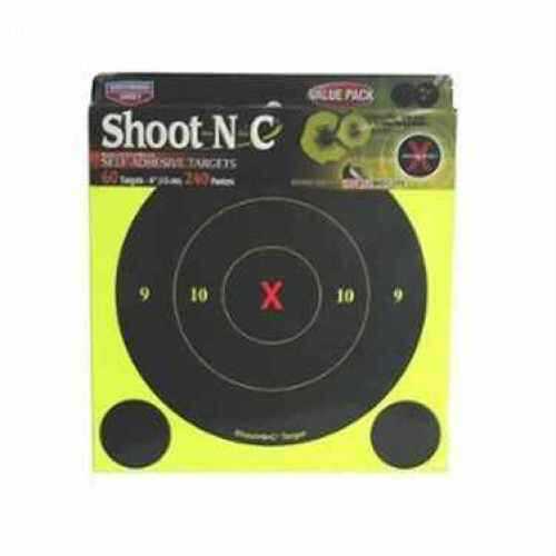 Click to see larger image. Birchwood Casey Dirty Bird Paper Targets 12" Bulls Eye Splattering (Per 100) 35070